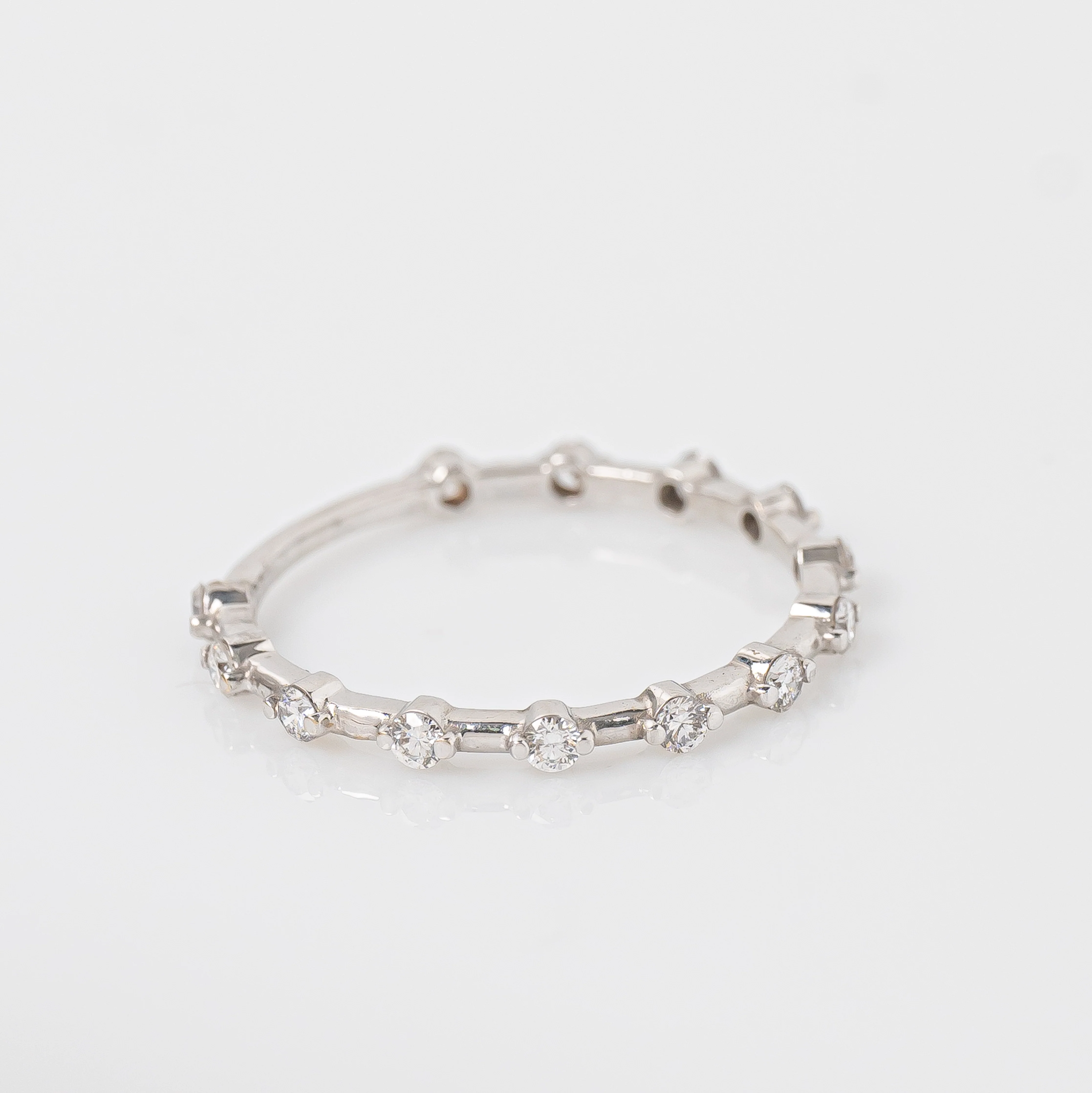Anillo Diamantes Nat Talla 7 3/4 - Image 3