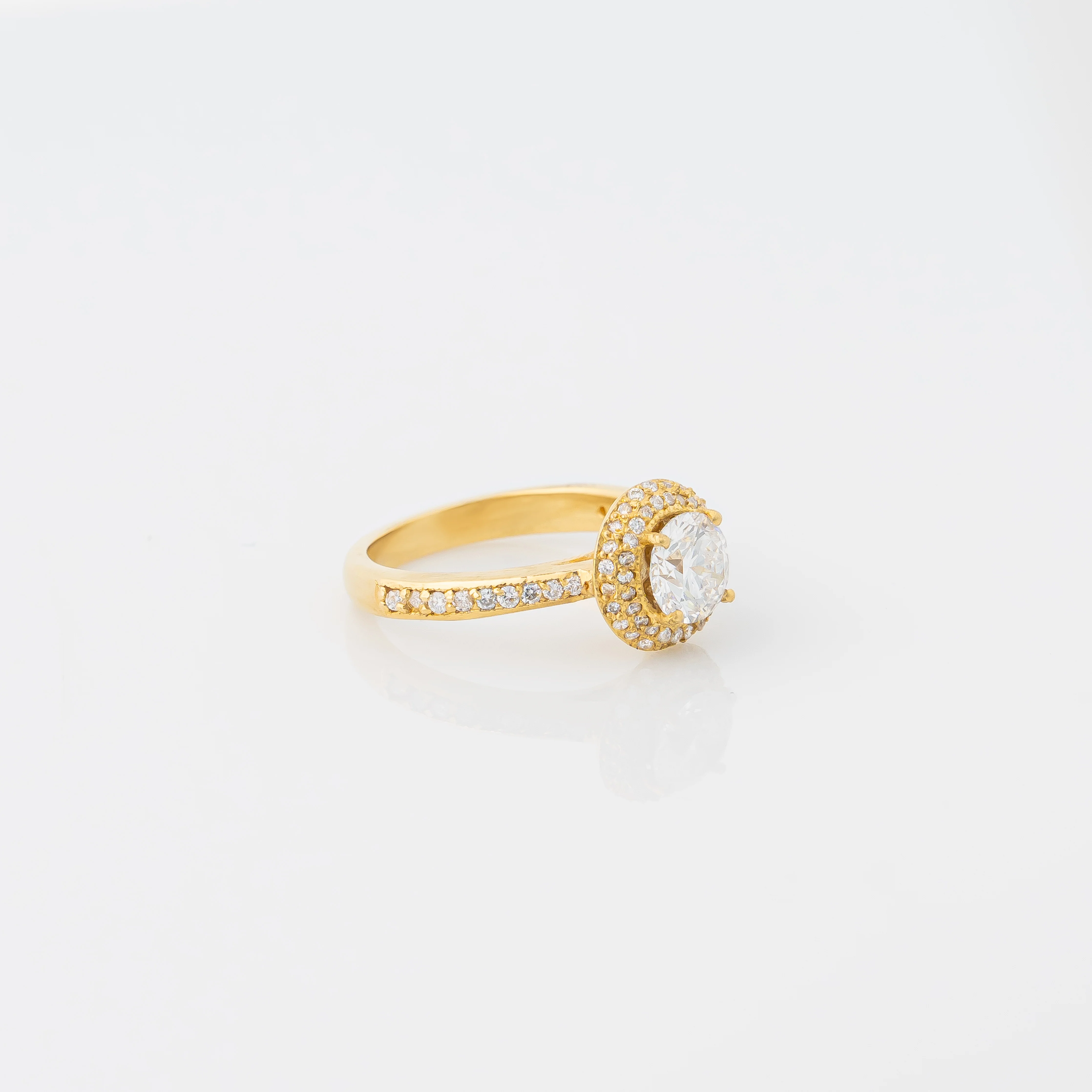 Anillo Diamante Redondo Lab - Image 3