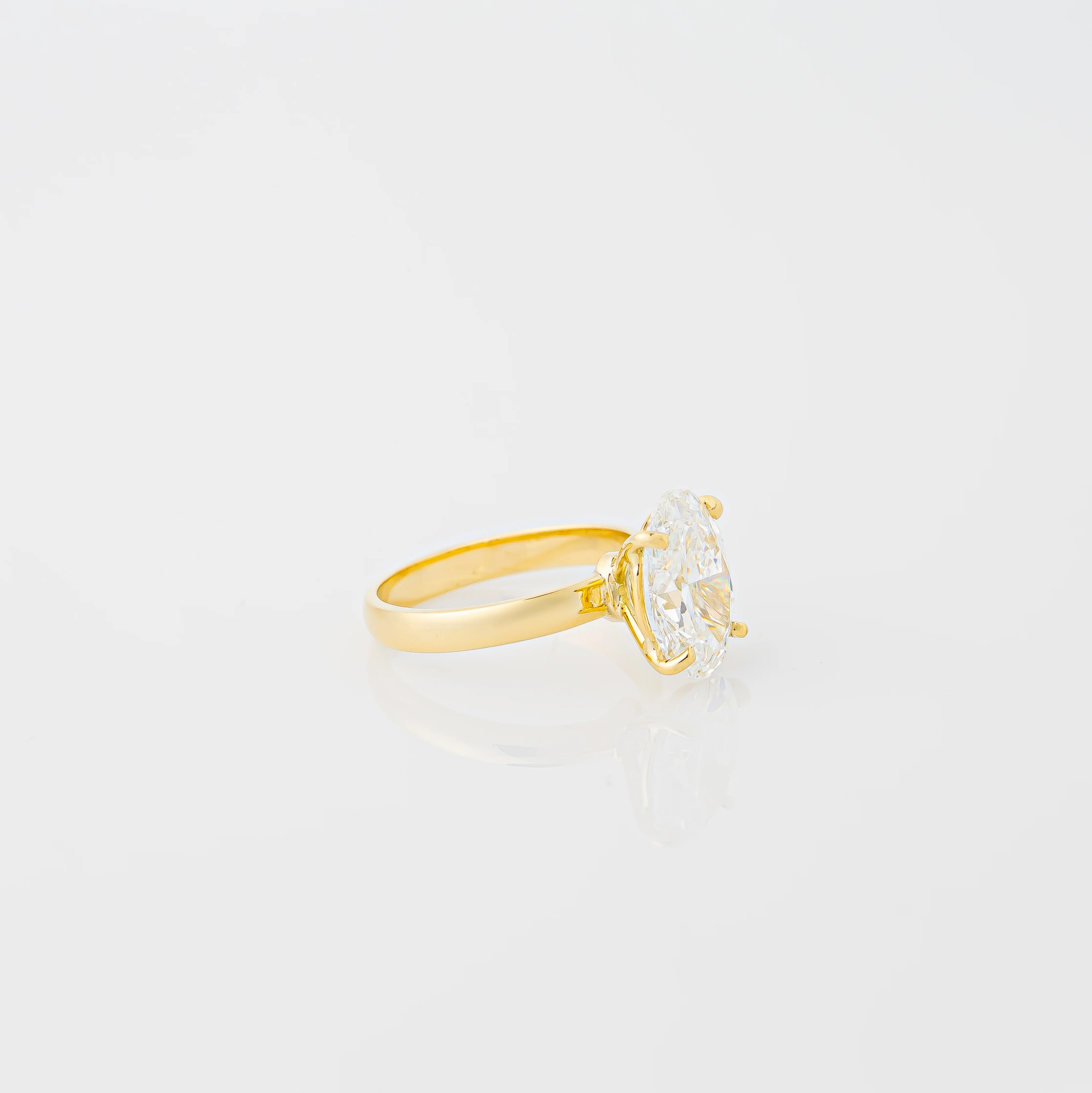 Anillo Diamante Lab Oval 3,70ct - Image 5