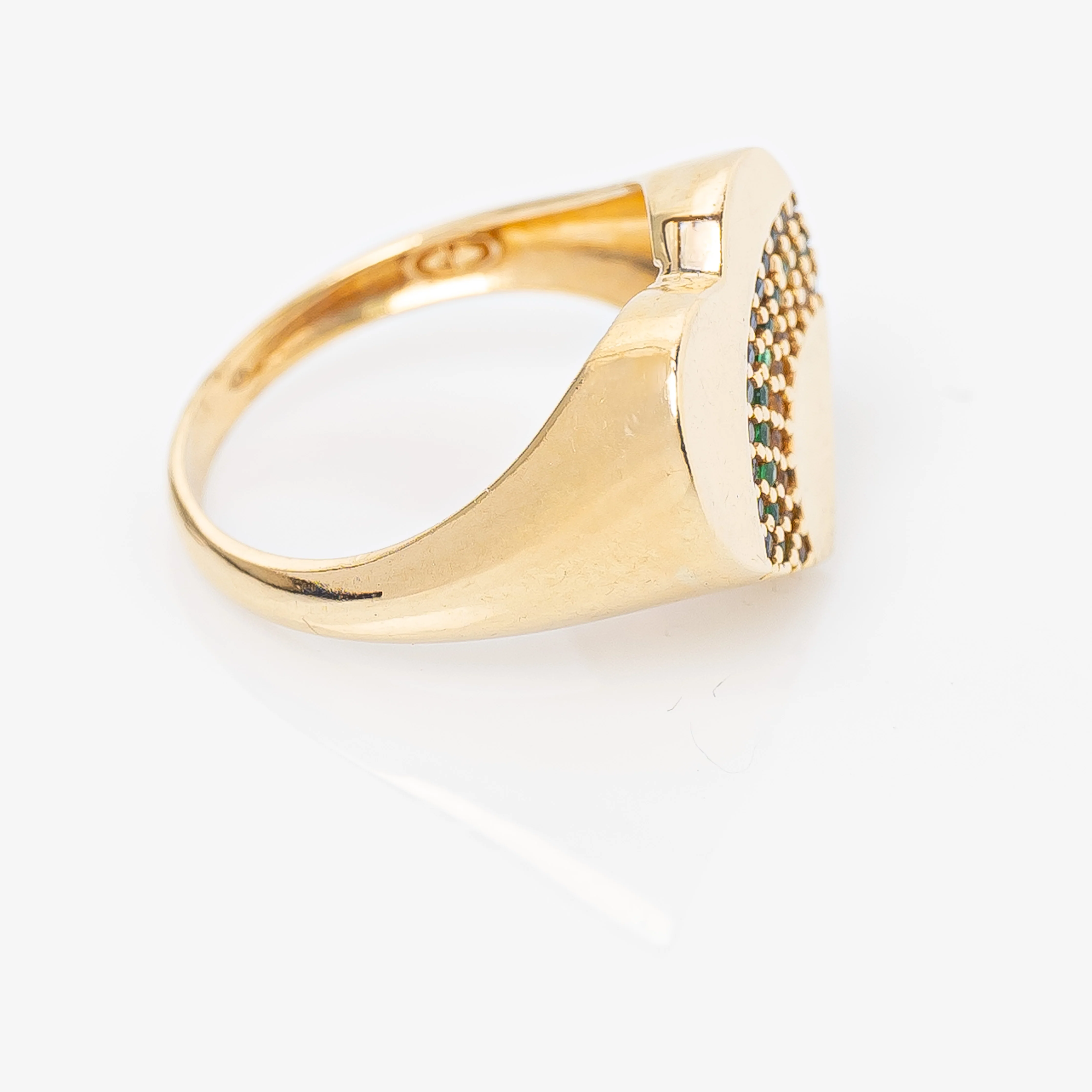 Anillo Corazon Arcoíris Talla 5 1/4 - Image 3